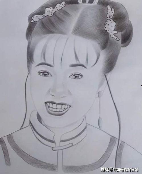 速写明星网红作品,捕捉明星瞬间