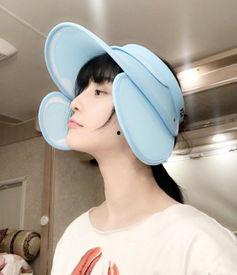 明星网红防晒口罩图片,时尚与健康双重守护